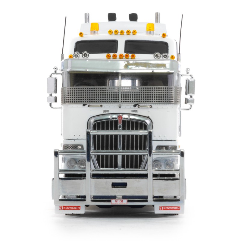 Drake Collectibles Z01541 - Australian Kenworth K200 2.8 Cabin Prime Mover Truck White Blue - Phat Cab - Scale 1:50