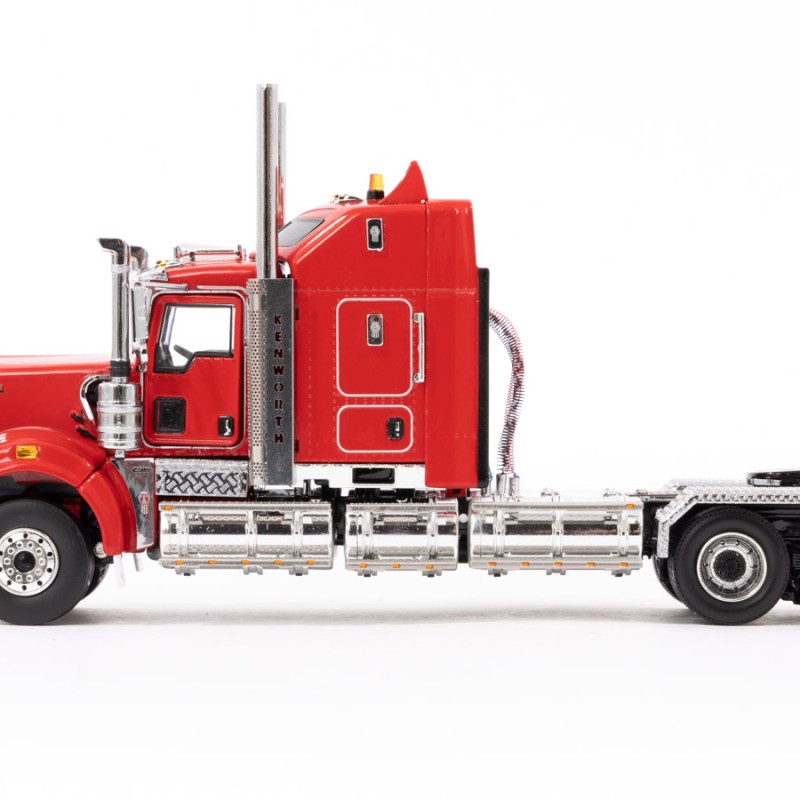 Drake Collectibles Z01585 - Australian Kenworth C509 Prime Mover Chrome Rosso Red - Scale 1:50