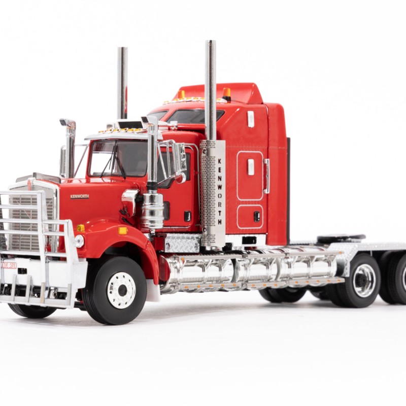 Drake Collectibles Z01585 - Australian Kenworth C509 Prime Mover Chrome Rosso Red - Scale 1:50