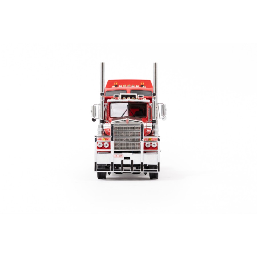 Drake Collectibles Z01585 - Australian Kenworth C509 Prime Mover Chrome Rosso Red - Scale 1:50