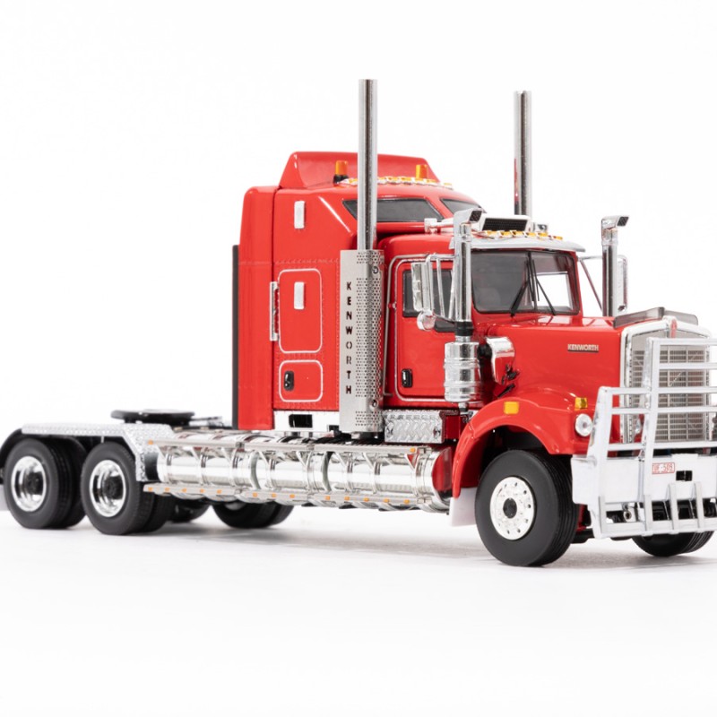 Drake Collectibles Z01585 - Australian Kenworth C509 Prime Mover Chrome Rosso Red - Scale 1:50
