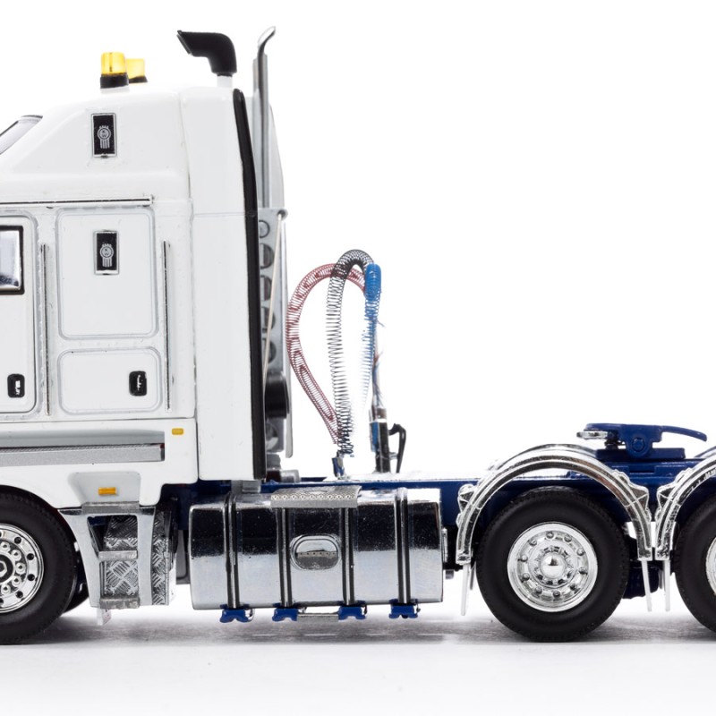 Drake Z01544 AUSTRALIAN KENWORTH K200 PRIME MOVER TRUCK 2.3 Cabin White & Blue - Scale 1:50