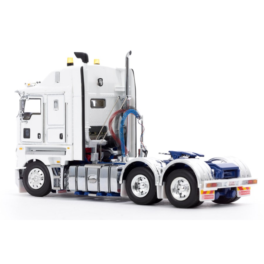 Drake Z01544 AUSTRALIAN KENWORTH K200 PRIME MOVER TRUCK 2.3 Cabin White & Blue - Scale 1:50