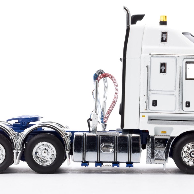 Drake Z01544 AUSTRALIAN KENWORTH K200 PRIME MOVER TRUCK 2.3 Cabin White & Blue - Scale 1:50