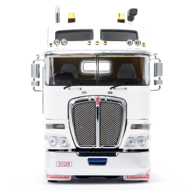 Drake Z01544 AUSTRALIAN KENWORTH K200 PRIME MOVER TRUCK 2.3 Cabin White & Blue - Scale 1:50