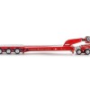 Drake ZT09239 AUSTRALIAN Drake 5x8 Swingwing Drop Deck Trailer and 2x8 Dolly Red Heavy Haulage - Scale 1:50
