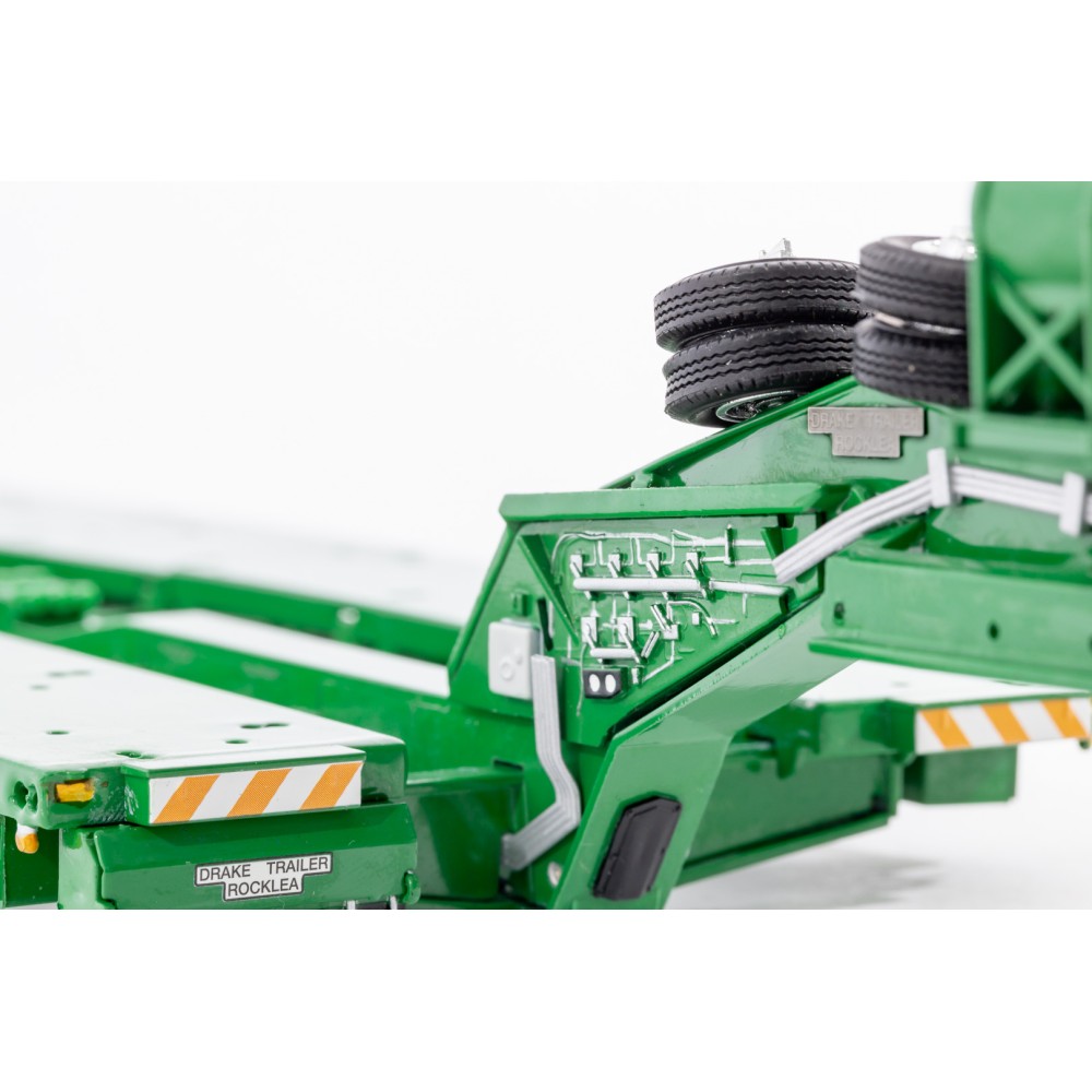 Drake ZT09271 AUSTRALIAN Heavy Haulage Drake 7x8 Steerable Trailer with 2x8 Dolly Doolans - Scale 1:50