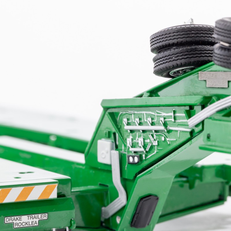 Drake ZT09271 AUSTRALIAN Heavy Haulage Drake 7x8 Steerable Trailer with 2x8 Dolly Doolans - Scale 1:50