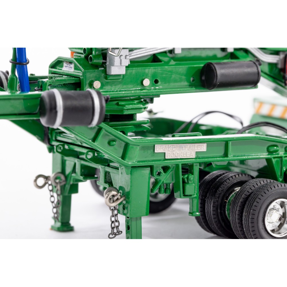 Drake ZT09271 AUSTRALIAN Heavy Haulage Drake 7x8 Steerable Trailer with 2x8 Dolly Doolans - Scale 1:50
