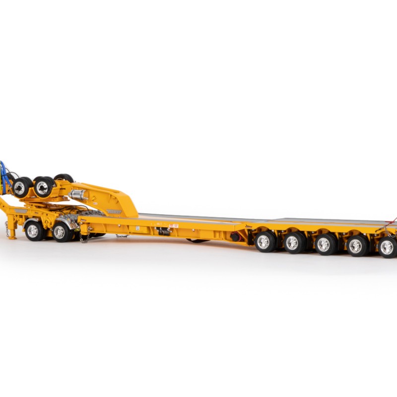 Drake ZT09274 AUSTRALIAN Drake 5x8 Swingwing Drop Deck Trailer and 2x8 Dolly TJ Clark - Scale 1:50