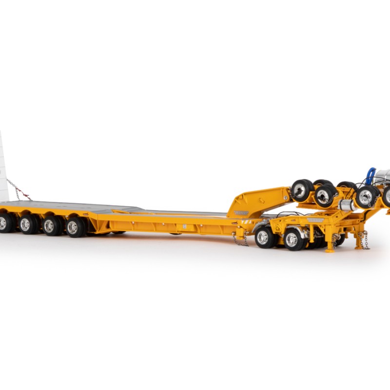 Drake ZT09274 AUSTRALIAN Drake 5x8 Swingwing Drop Deck Trailer and 2x8 Dolly TJ Clark - Scale 1:50