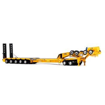 Drake ZT09275 AUSTRALIAN Drake 5x8 Swingwing Drop Deck Trailer and 2x8 Dolly Big Hill Cranes - Scale 1:50