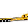 Drake ZT09275 AUSTRALIAN Drake 5x8 Swingwing Drop Deck Trailer and 2x8 Dolly Big Hill Cranes - Scale 1:50