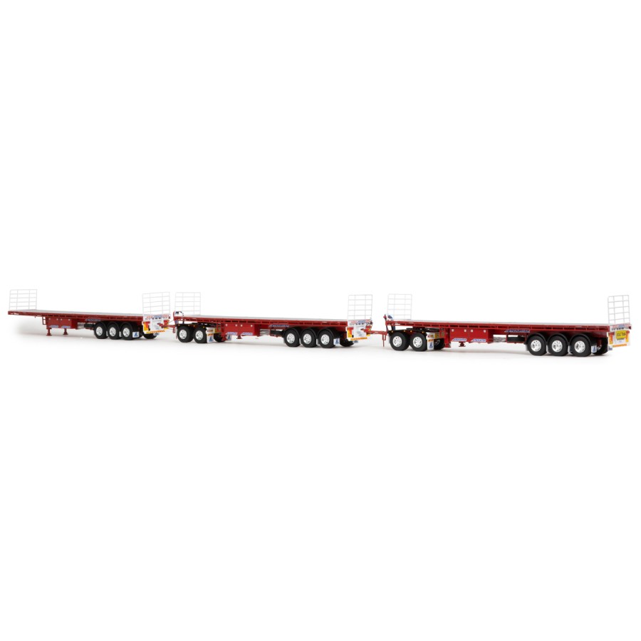 Drake 410305 - Australian Maxitrans Freigther Triple Road Train Set - Mammoet - Scale 1:50