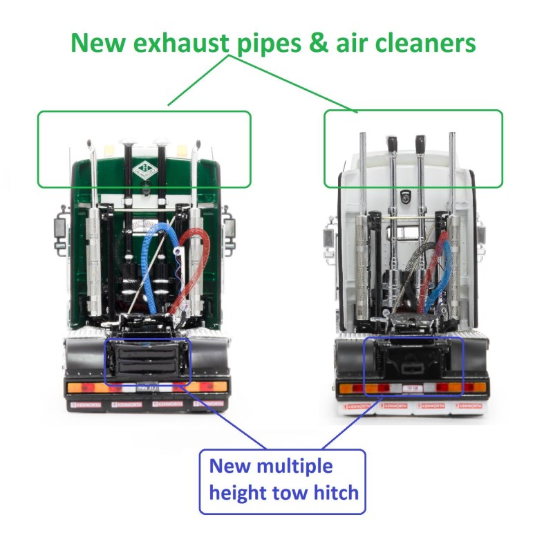 Drake Collectibles Z01563 - Australian Kenworth K200 2.8 Cabin Prime Mover Truck Hi-Quality Group - Phat Cab - Scale 1:50
