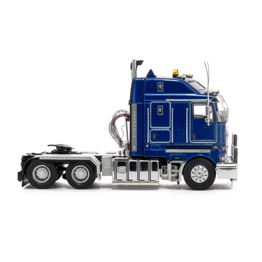 Drake Collectibles Z01589 - Australian Kenworth K200 2.8 Cabin Prime Mover Truck Blue Metallic - Phat Cab - Scale 1:50