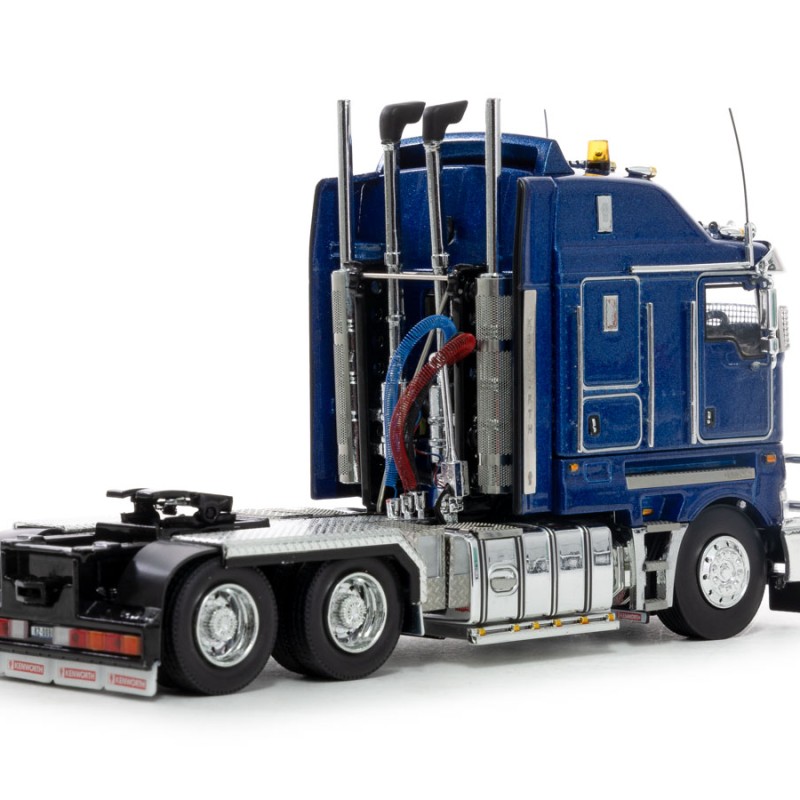 Drake Collectibles Z01589 - Australian Kenworth K200 2.8 Cabin Prime Mover Truck Blue Metallic - Phat Cab - Scale 1:50