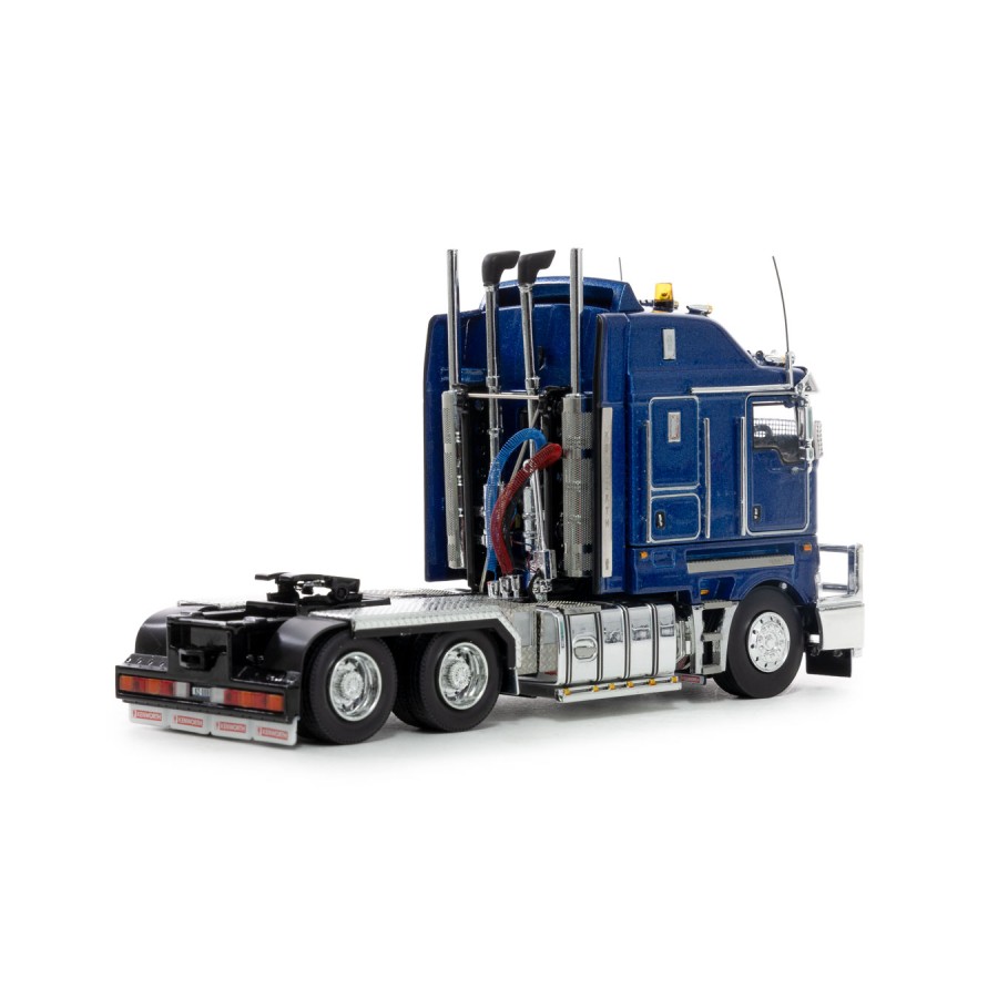 Drake Collectibles Z01589 - Australian Kenworth K200 2.8 Cabin Prime Mover Truck Blue Metallic - Phat Cab - Scale 1:50