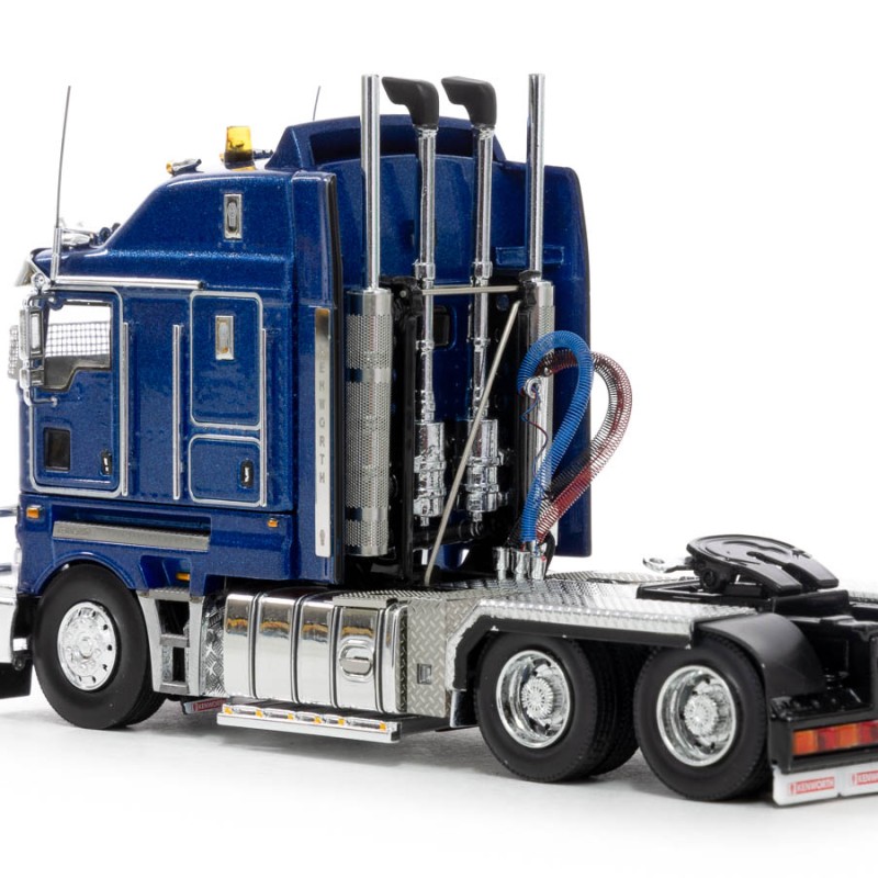 Drake Collectibles Z01589 - Australian Kenworth K200 2.8 Cabin Prime Mover Truck Blue Metallic - Phat Cab - Scale 1:50