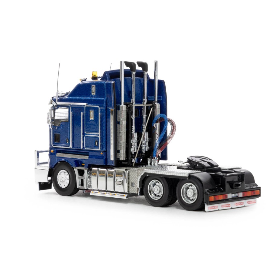 Drake Collectibles Z01589 - Australian Kenworth K200 2.8 Cabin Prime Mover Truck Blue Metallic - Phat Cab - Scale 1:50