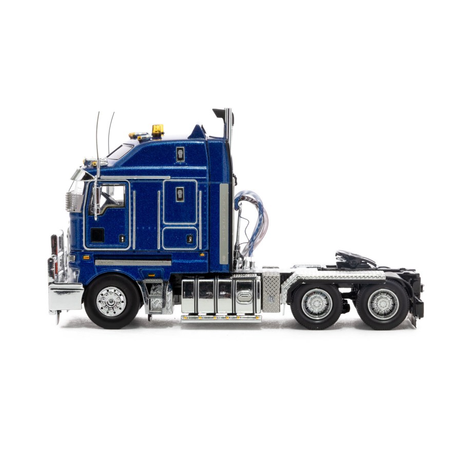 Drake Collectibles Z01589 - Australian Kenworth K200 2.8 Cabin Prime Mover Truck Blue Metallic - Phat Cab - Scale 1:50