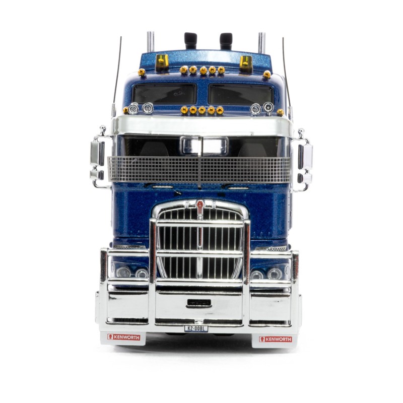 Drake Collectibles Z01589 - Australian Kenworth K200 2.8 Cabin Prime Mover Truck Blue Metallic - Phat Cab - Scale 1:50