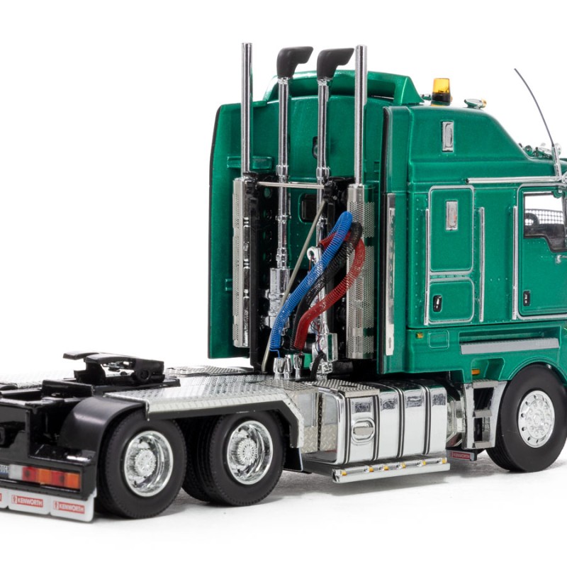 Drake Collectibles Z01590 - Australian Kenworth K200 2.8 Cabin Prime Mover Truck Green Metallic - Phat Cab - Scale 1:50