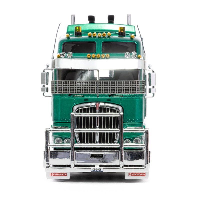Drake Collectibles Z01590 - Australian Kenworth K200 2.8 Cabin Prime Mover Truck Green Metallic - Phat Cab - Scale 1:50