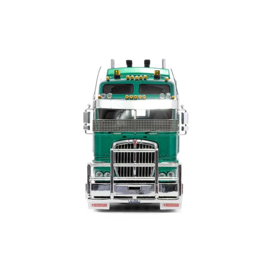 Drake Collectibles Z01590 - Australian Kenworth K200 2.8 Cabin Prime Mover Truck Green Metallic - Phat Cab - Scale 1:50