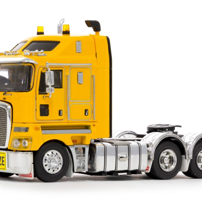 Drake Z01427 AUSTRALIAN KENWORTH K200 PRIME MOVER TRUCK 2.3 Cabin Yellow - Scale 1:50