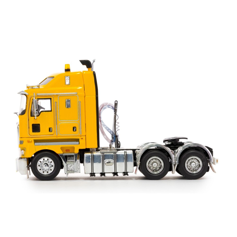 Drake Z01427 AUSTRALIAN KENWORTH K200 PRIME MOVER TRUCK 2.3 Cabin Yellow - Scale 1:50