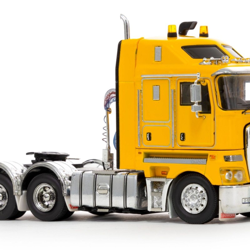 Drake Z01427 AUSTRALIAN KENWORTH K200 PRIME MOVER TRUCK 2.3 Cabin Yellow - Scale 1:50