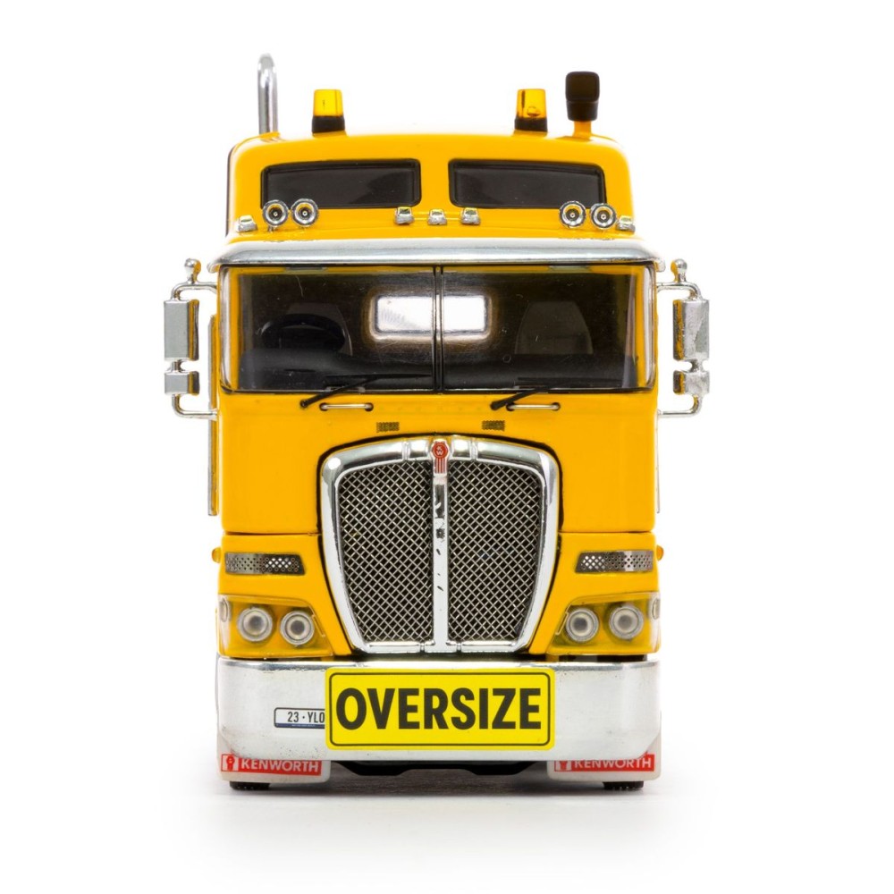 Drake Z01427 AUSTRALIAN KENWORTH K200 PRIME MOVER TRUCK 2.3 Cabin Yellow - Scale 1:50