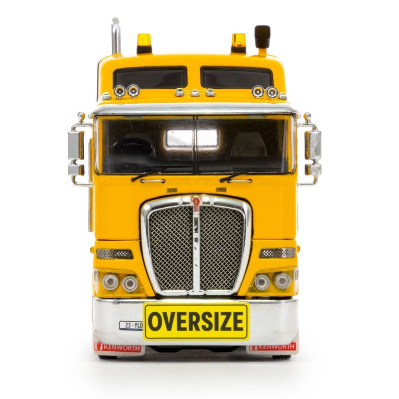 Drake Z01427 AUSTRALIAN KENWORTH K200 PRIME MOVER TRUCK 2.3 Cabin Yellow - Scale 1:50