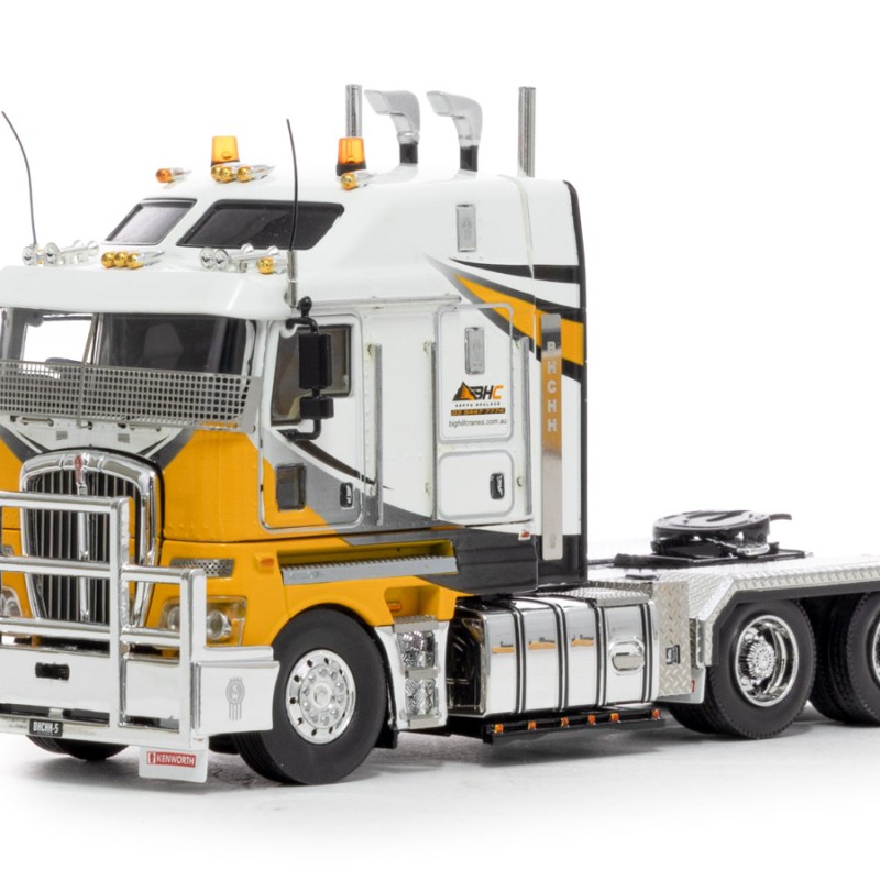 Drake Z01536 KENWORTH K200 PRIME MOVER TRUCK 2.8 Phat Cab - Big Hill Cranes - Scale 1:50
