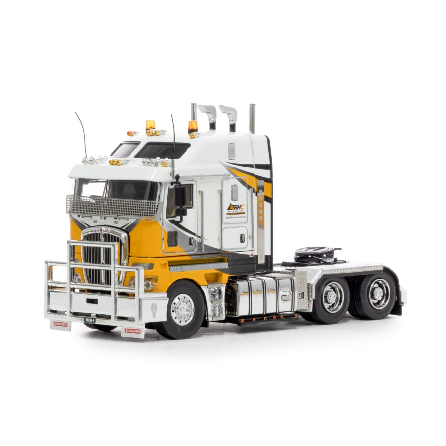 Drake Z01536 KENWORTH K200 PRIME MOVER TRUCK 2.8 Phat Cab - Big Hill Cranes - Scale 1:50