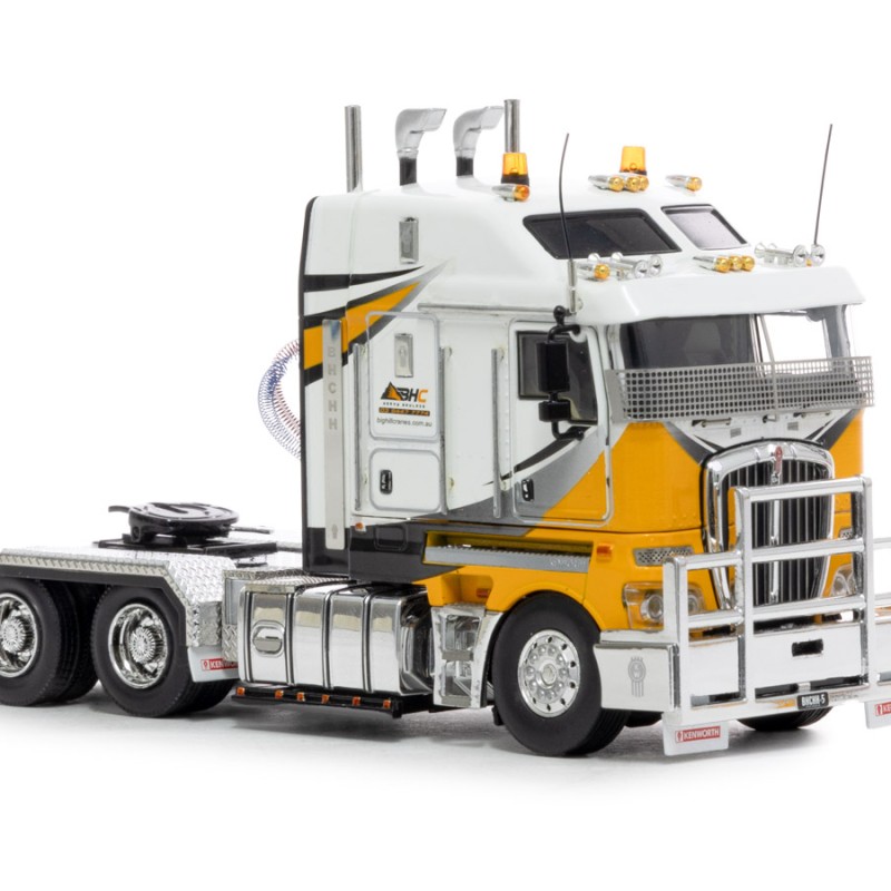 Drake Z01536 KENWORTH K200 PRIME MOVER TRUCK 2.8 Phat Cab - Big Hill Cranes - Scale 1:50