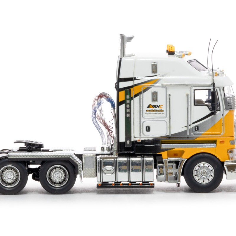 Drake Z01536 KENWORTH K200 PRIME MOVER TRUCK 2.8 Phat Cab - Big Hill Cranes - Scale 1:50