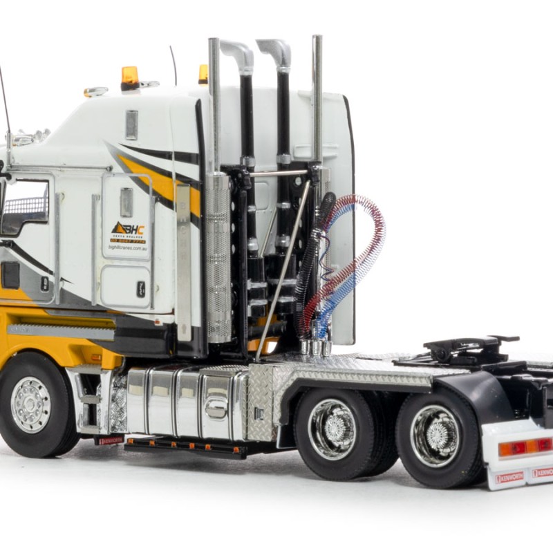 Drake Z01536 KENWORTH K200 PRIME MOVER TRUCK 2.8 Phat Cab - Big Hill Cranes - Scale 1:50
