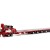 Drake ZT09070 AUSTRALIAN Heavy Haulage Drake 7x8 Steerable Trailer with 2x8 Dolly Rosso Red - Scale 1:50