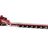 Drake ZT09070 AUSTRALIAN Heavy Haulage Drake 7x8 Steerable Trailer with 2x8 Dolly Rosso Red - Scale 1:50