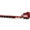 Drake ZT09070 AUSTRALIAN Heavy Haulage Drake 7x8 Steerable Trailer with 2x8 Dolly Rosso Red - Scale 1:50