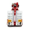 Drake ZT09070 AUSTRALIAN Heavy Haulage Drake 7x8 Steerable Trailer with 2x8 Dolly Rosso Red - Scale 1:50