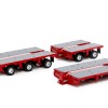 Drake ZT09070A AUSTRALIAN Heavy Haulage 7x8 Steerable Trailer 2x8 3x8 Clip Trailer Accessory Kit Rosso Red - Scale 1:50