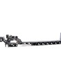 Drake ZT09077 AUSTRALIAN Heavy Haulage Drake 7x8 Steerable Trailer with 2x8 Dolly Gunmetal Grey - Scale 1:50