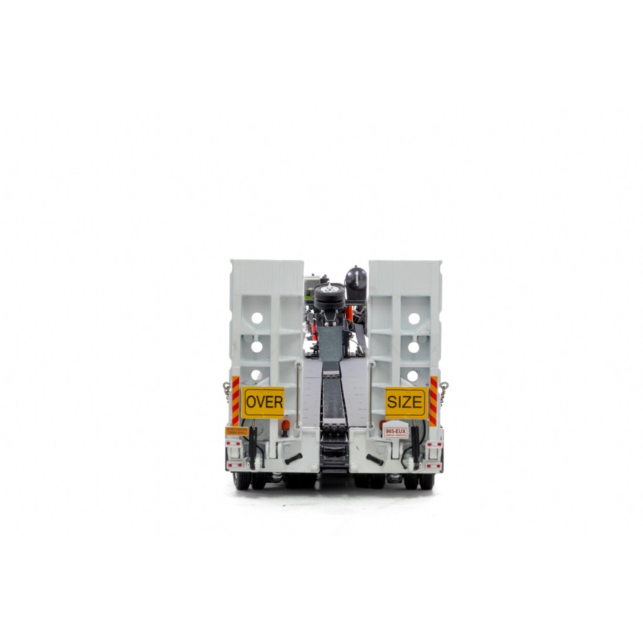 Drake ZT09077 AUSTRALIAN Heavy Haulage Drake 7x8 Steerable Trailer with 2x8 Dolly Gunmetal Grey - Scale 1:50