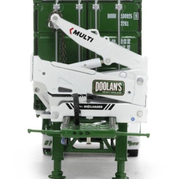 Drake ZT09251 AUSTRALIAN O’Phee BoxLoader Side Loading Trailer with Container - Doolans - Scale 1:50