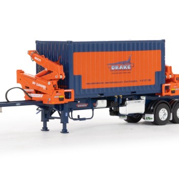Drake ZT09262 AUSTRALIAN O’Phee BoxLoader Side Loading Trailer with Container - Drake - Scale 1:50