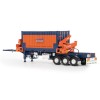 Drake ZT09262 AUSTRALIAN O’Phee BoxLoader Side Loading Trailer with Container - Drake - Scale 1:50
