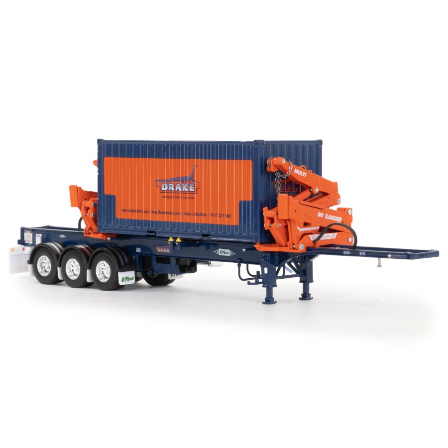 Drake ZT09262 AUSTRALIAN O’Phee BoxLoader Side Loading Trailer with Container - Drake - Scale 1:50